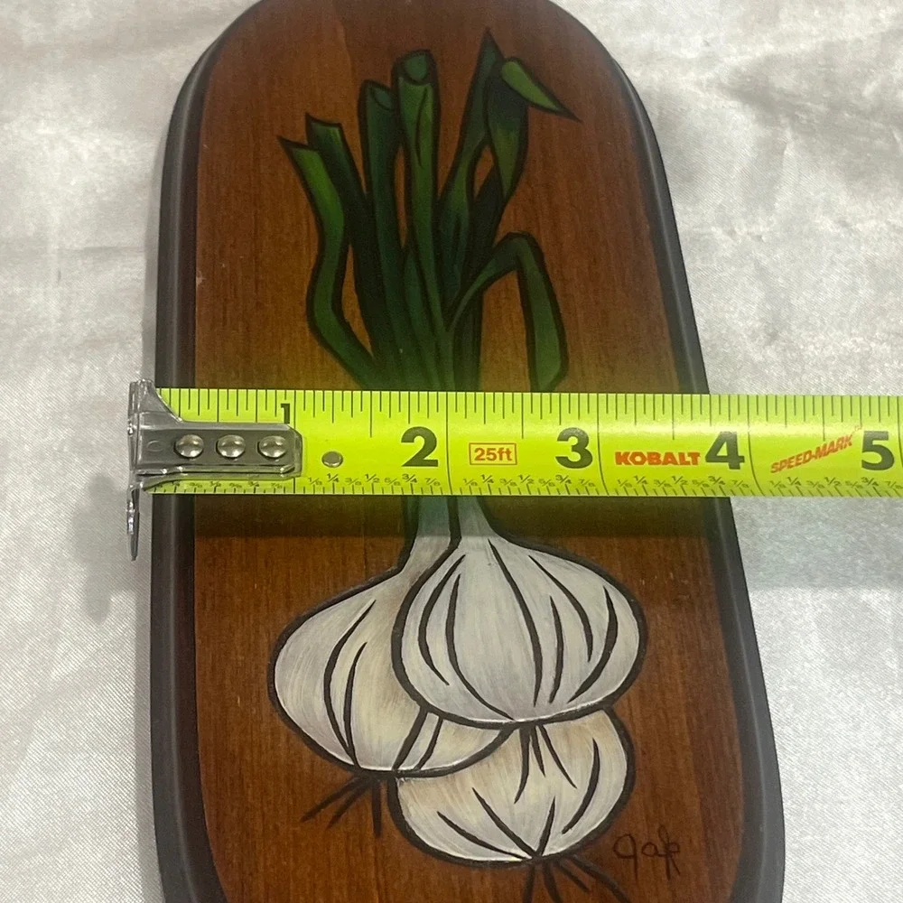 Vintage retro wood country kitchen signs veggie folk 9